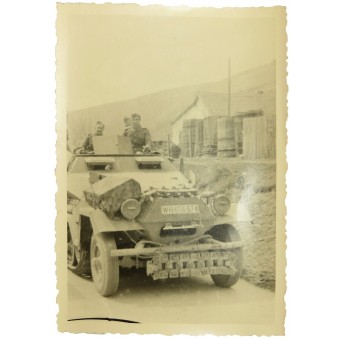 Coche blindado de la Wehrmacht Sd.Kfz 251 656 674 WH. Espenlaub militaria